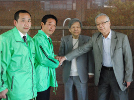 出発激励会