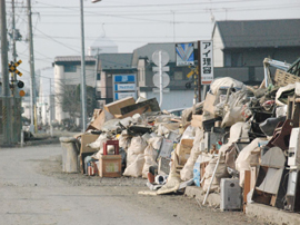 宮城県東松島市　石巻港周辺のこれまでの被害状況作業01