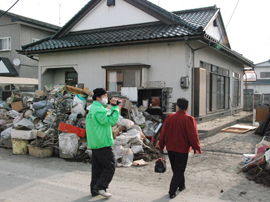 宮城県東松島市　石巻港周辺のこれまでの被害状況作業02