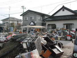 宮城県東松島市　石巻港周辺のこれまでの被害状況作業03