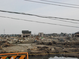 宮城県東松島市　石巻港周辺のこれまでの被害状況作業07