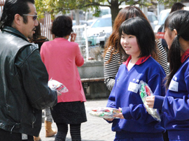 茨城県高萩市　総合福祉センターでの支援活動作業04