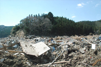 東日本大震災　被災地現地レポート