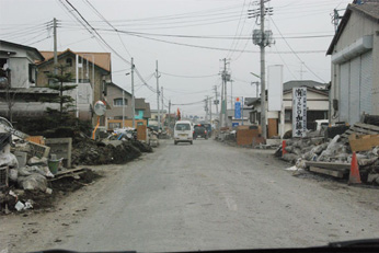 東日本大震災　被災地現地レポート